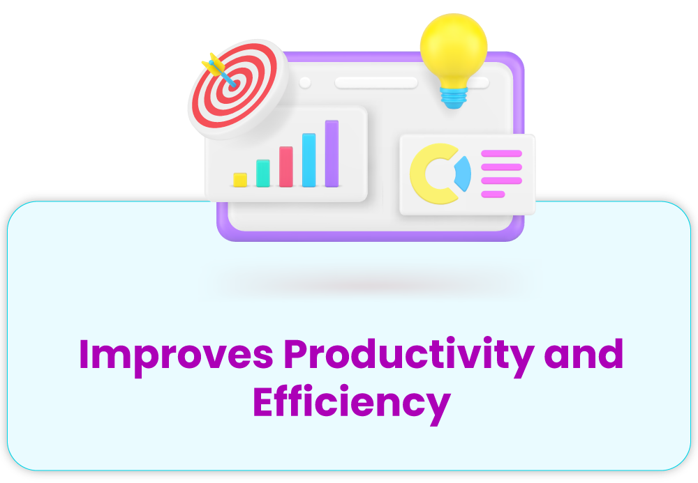 improves productivity and eddiciency