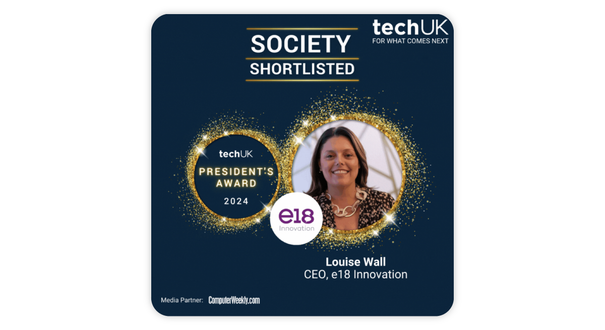 Louise Wall Tech UK award